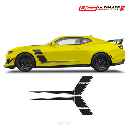 Chevrolet camaro side - camaro, dual