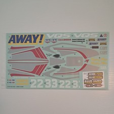 Vintage Genuine 58686 Tamiya Vanquish VQS 2020 Buggy Decal Sticker Set.