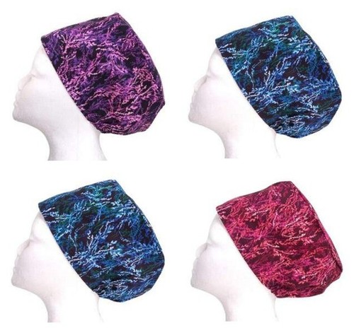 Mystical leaves scrub cap - leaves,