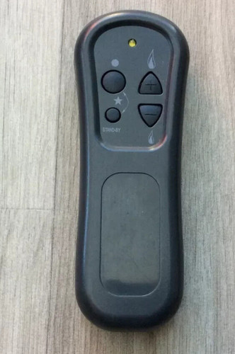 Crystal gas fire remote - gas,