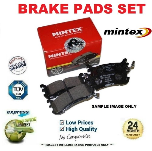 Mintex front axle brake pads - axle,