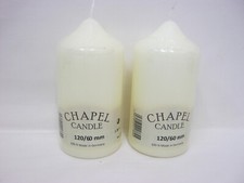 2 x Church Chapel Altar Candle