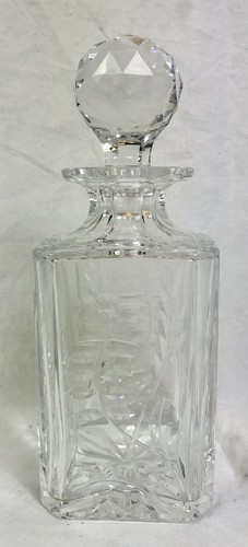 Cut crystal glass drink - cut,