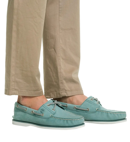 Timberland classic boat mint - boat',