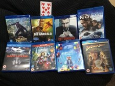 bluray joblot 8 originals 100%