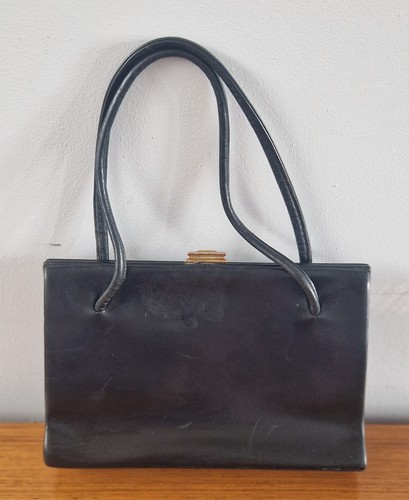 Vintage waldybag black handbag - waldybag,
