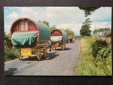 Romany Gypsies Caravans on