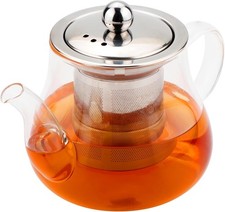Glass Teapot 800 ml No Drip
