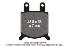 EBC Brakes British Made Organic FA Series Brake Pads For NVT FA076