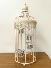 Shabby chic cream - cream, birdcage