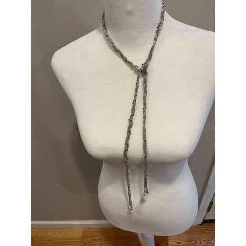 Stella and dot silver braided - stella,