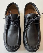 CLARKS MENS SHOES SIZE 9 EXTRA WIDE CUSHION CELL BLACK NEW New Without BOX ? 