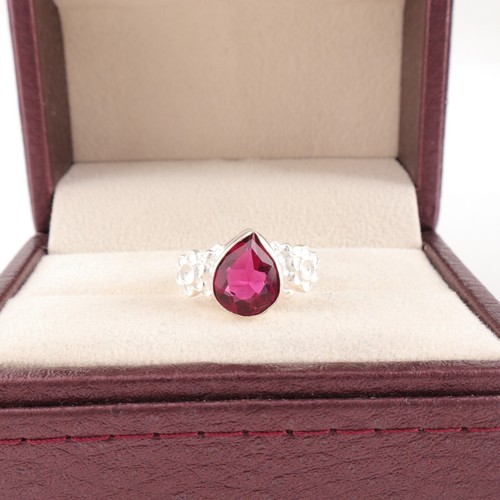 Pink rubellite gemstone - pink,