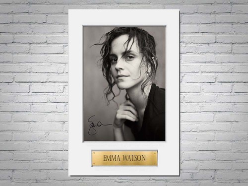 Emma watson printed - watson, signed