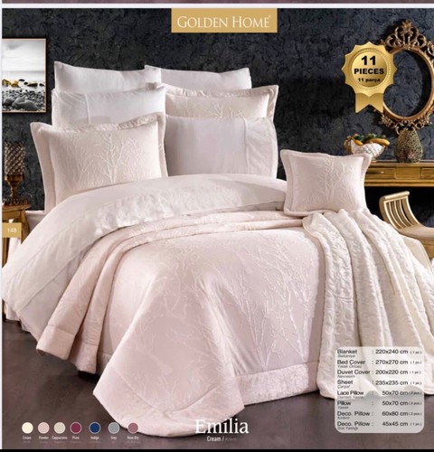 Bedding set 11pcs lace - set,