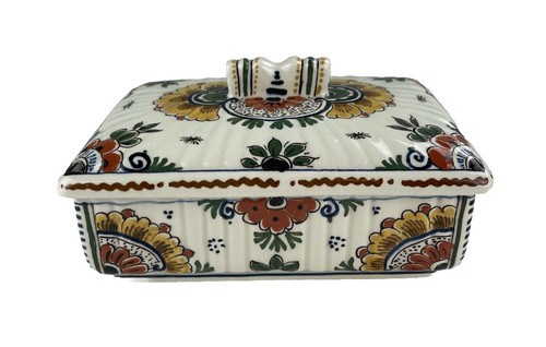Antique cigarette trinket box - antique,