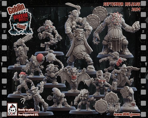 Parts and 2 goblin - and,