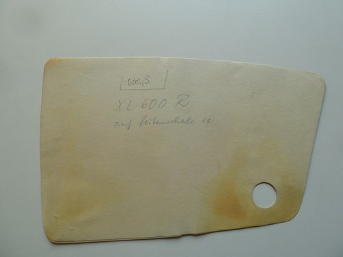 Original sticker covering