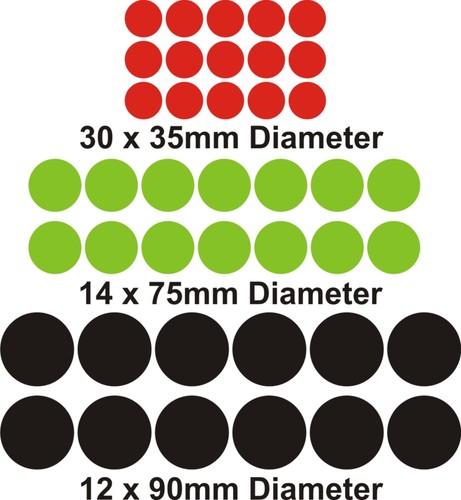 Dots spots wall - dots, art
