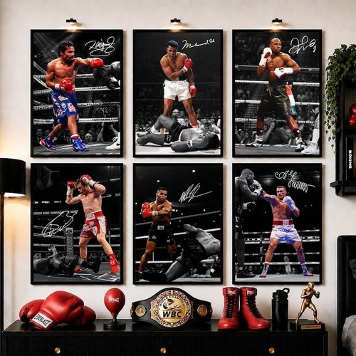 Boxing legends poster - poster, mike