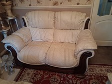 Cream Leather 3+2  Seats