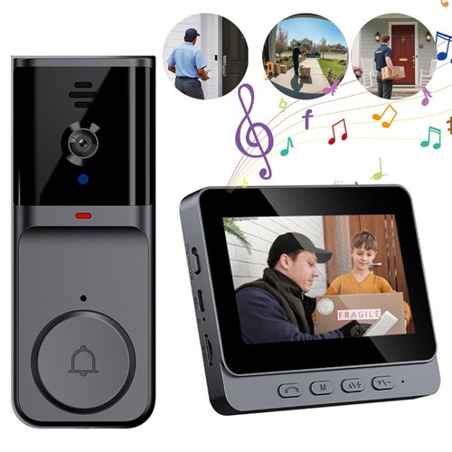 Wireless video door - video, bell
