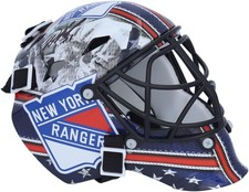 Igor Shesterkin New York Rangers Signed Mini Goalie Mask