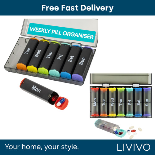 Fineway weekly pill organiser - weekly,