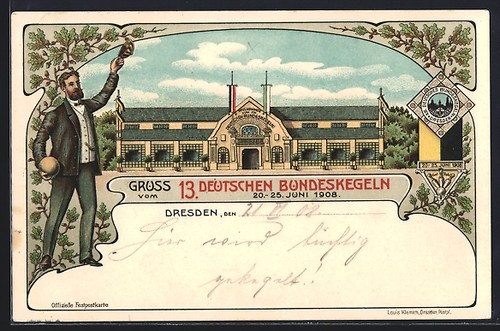 Lithograph dresden 13th - lithograph, dresden,