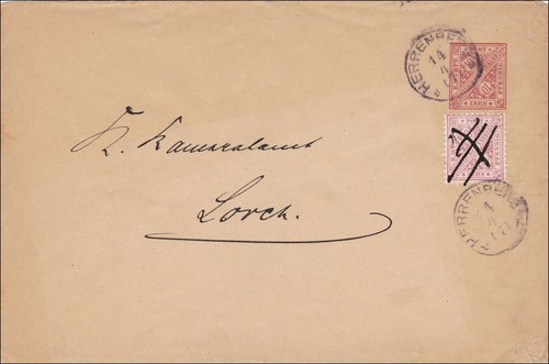 Württemberg postal - württemberg:,