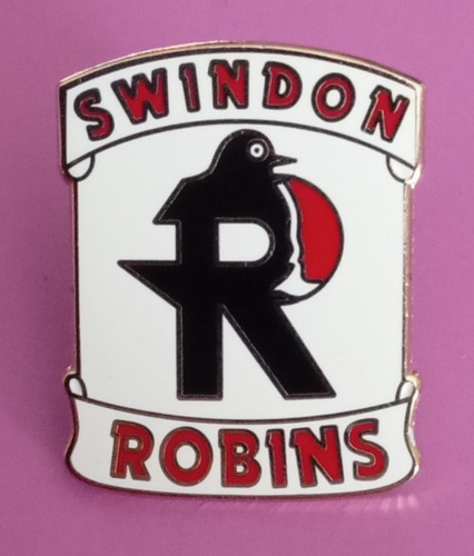 Swindon robins enamel - swindon,