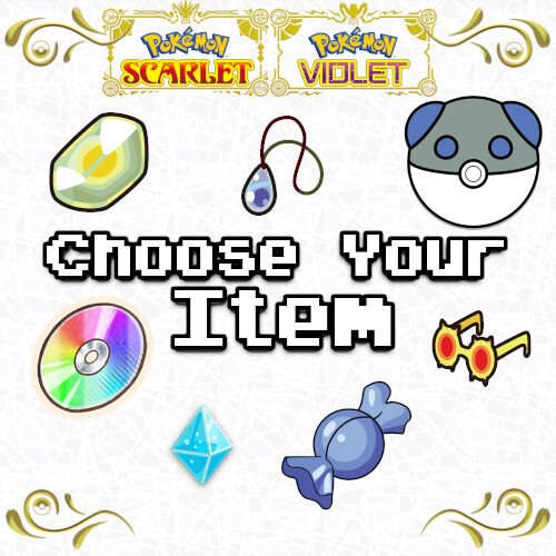 Choose any item auspicious - item,