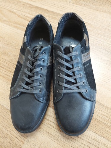 Mens shoes black casual soft - casual,