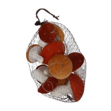 Autumnal Homeware Gisela Graham Bag of Toadstool Halloween Decorations 