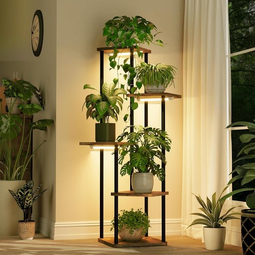 Tall plant stand with - with, grow