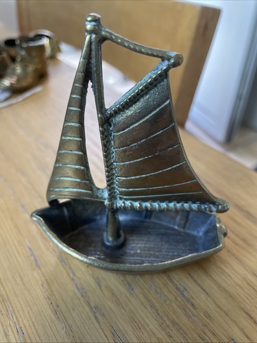 Vintage brass sailing - vintage,