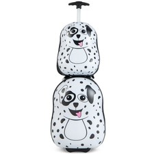 2Pcs 12" 16" ABS Kids Suitcase