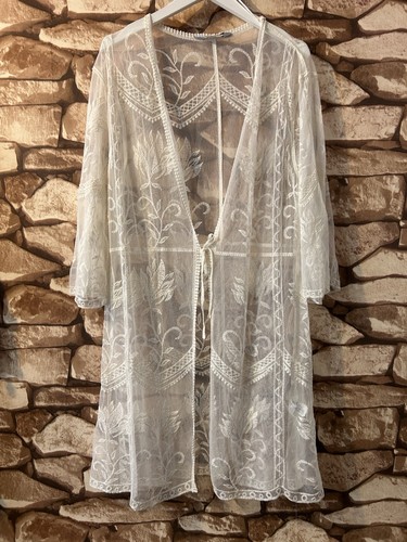 Primark cream ivory cover up - primark,