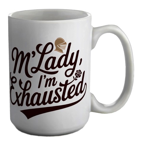 Lady exhausted funny - i'm,