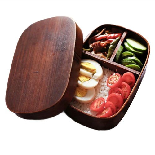 Japanese wooden bento - bento, box