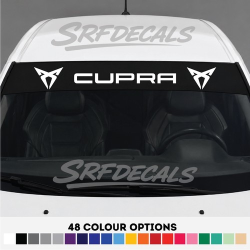 Cupra universal sunstrip - cupra,