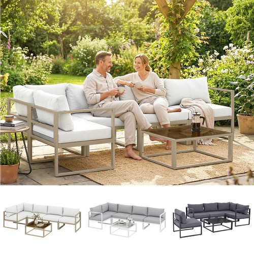 Seater aluminium garden - aluminium,