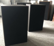 Black Vintage Speakers 4 Ohms 35/55 Watt Each  - (pair)