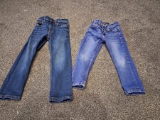 Next Two Pairs of Boys Blue Jeans aged 3 years