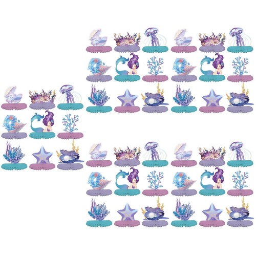 Mermaid honeycomb table topper - mermaid,