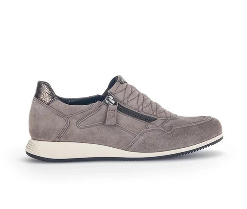 Gabor fumo grey - grey, suede