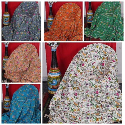 Indian floral print cotton
