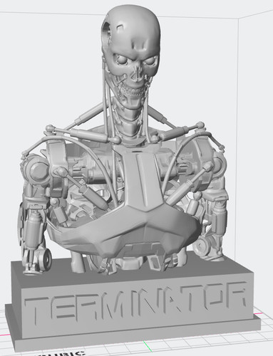 Terminator t800 bust - t800, 6.4