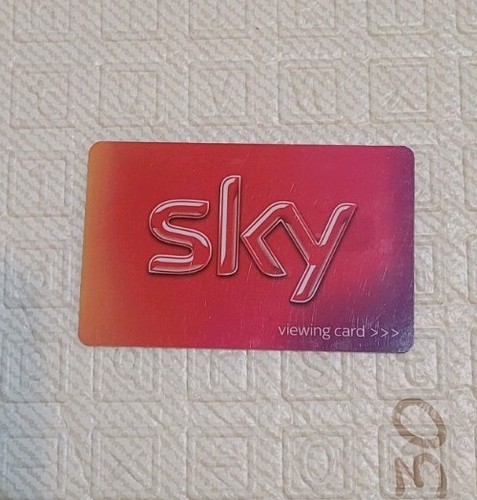 Sky viewing card red - -,