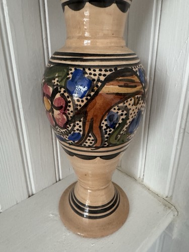 Hand painted vintage ceramic - vintage,